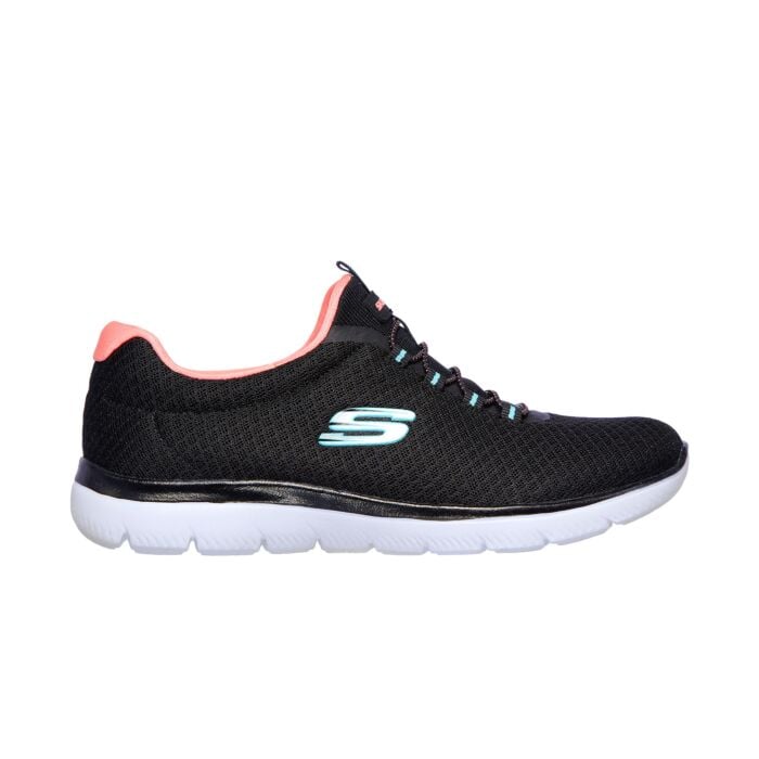 Skechers Slip INS Glide Step Sneaker für Damen schwarz-pink von Skechers