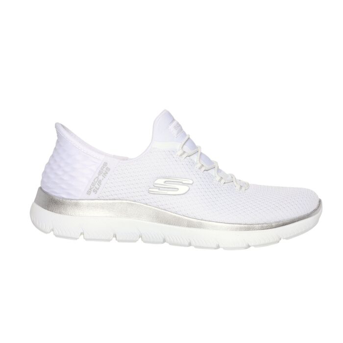 Skechers Slip INS Schlupfschuh für Damen weiss von Skechers