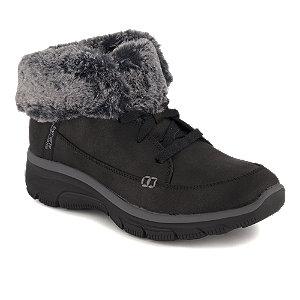 Skechers Slip-Ins Easy Going Chilly Damen Boot Schwarz von Skechers