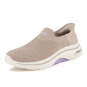 Skechers Slip-Ins Go Walk Arch Fit Damen Beige von Skechers