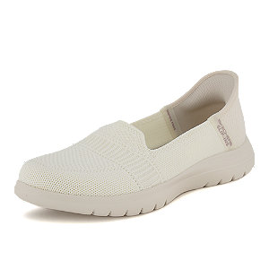 Skechers Slip-Ins On The Go Flex Damen Creme von Skechers