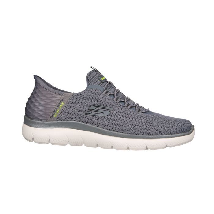 Skechers Slip Ins Schlupfschuh für Herren anthrazit, 40 von Skechers