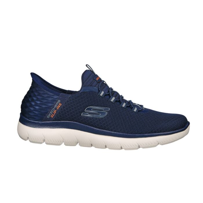 Skechers Slip Ins Schlupfschuh für Herren marine, 41 von Skechers