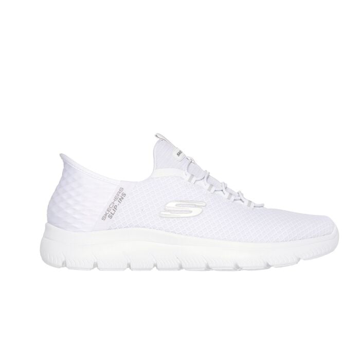 Skechers Slip Ins Schlupfschuh für Herren weiss von Skechers