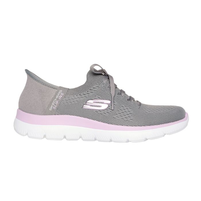 Skechers Slip Ins Schuhe für Damen hellgrau von Skechers