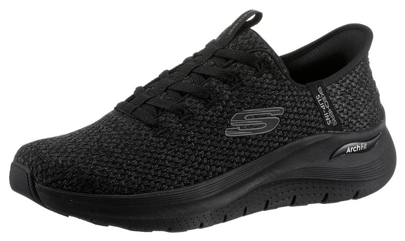 Skechers Slip-On Sneaker »ARCH FIT 2.0-LOOK AHEAD«, Slipper, Freizeitschuh mit vorgeformter Arch Fit-Innensohle von Skechers