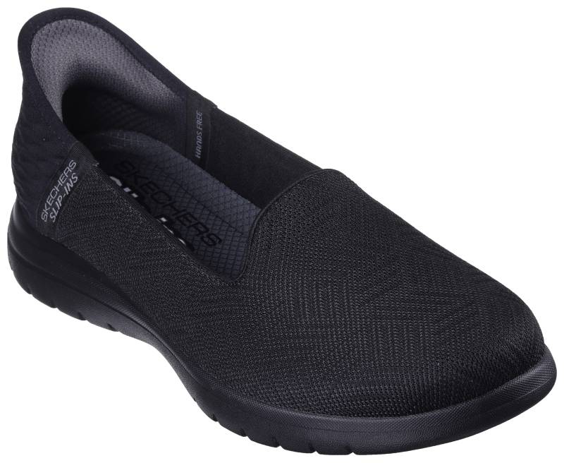 Skechers Slip-On Sneaker »ON-THE-GO FLEX-CLOVER«, Schlupfschuh, Slipper, Freizeitschuh mit gepolstertem Schaftrand von Skechers