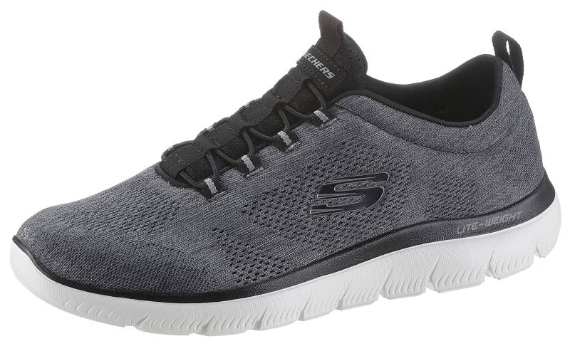 Skechers Slip-On Sneaker »SUMMITS«, Freizeitschuh, Slipper, Komfortschuh mit Gummizug zum Schlupfen von Skechers