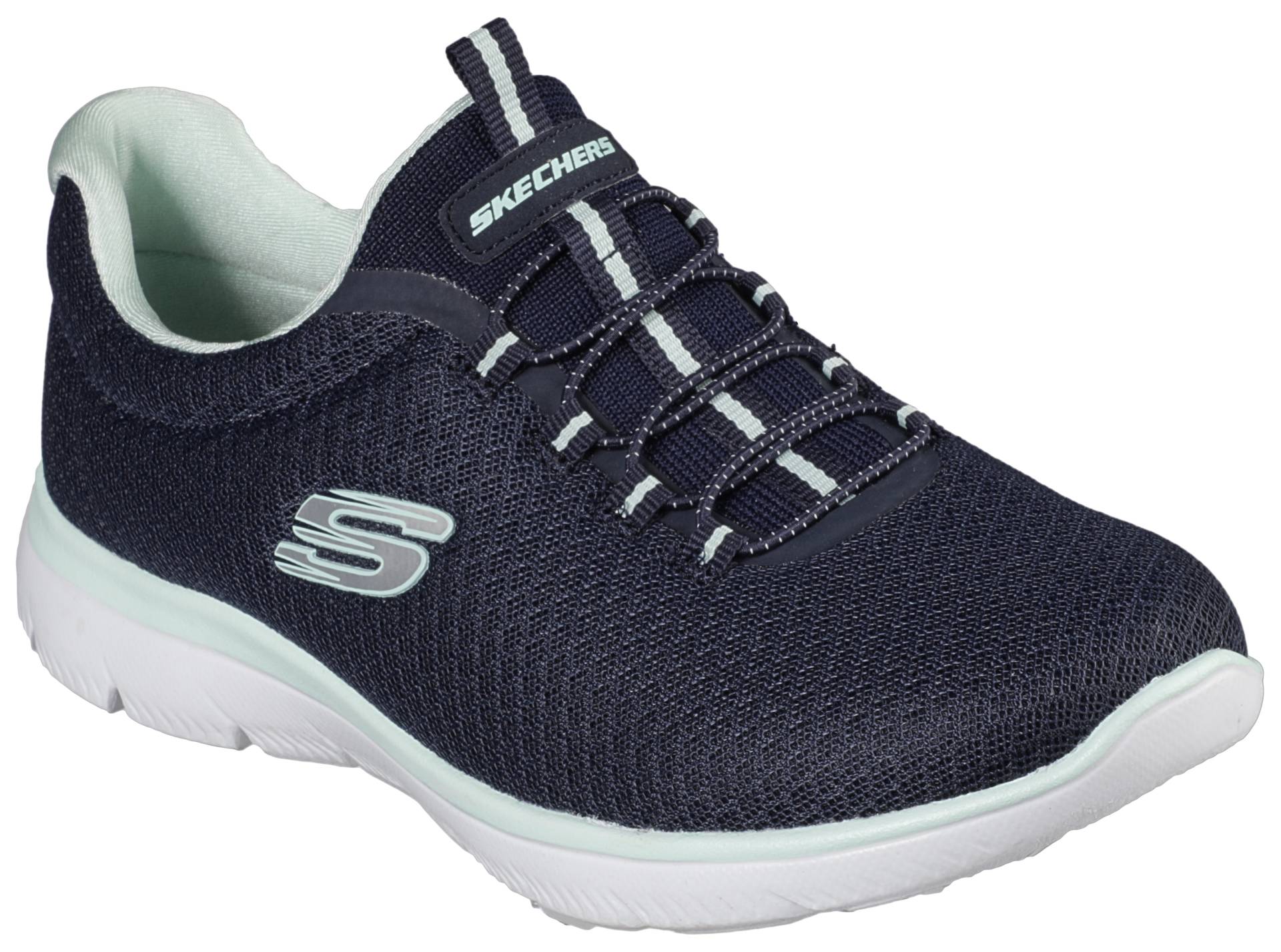 Skechers Slip-On Sneaker »SUMMITS«, Freizeitschuh, Komfortschuh mit stossdämpfender Zwischensohle von Skechers