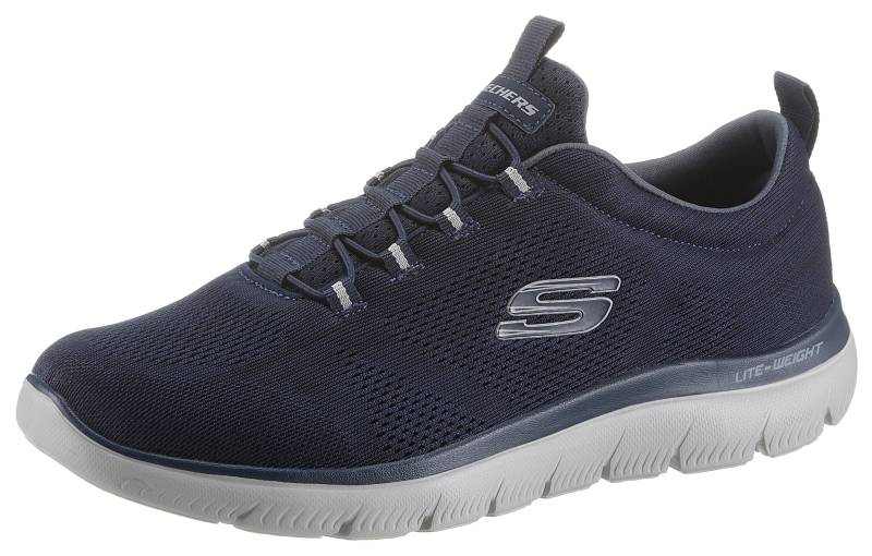 Skechers Slip-On Sneaker »SUMMITS«, Freizeitschuh, Slipper, Komfortschuh mit Gummizug zum Schlupfen von Skechers