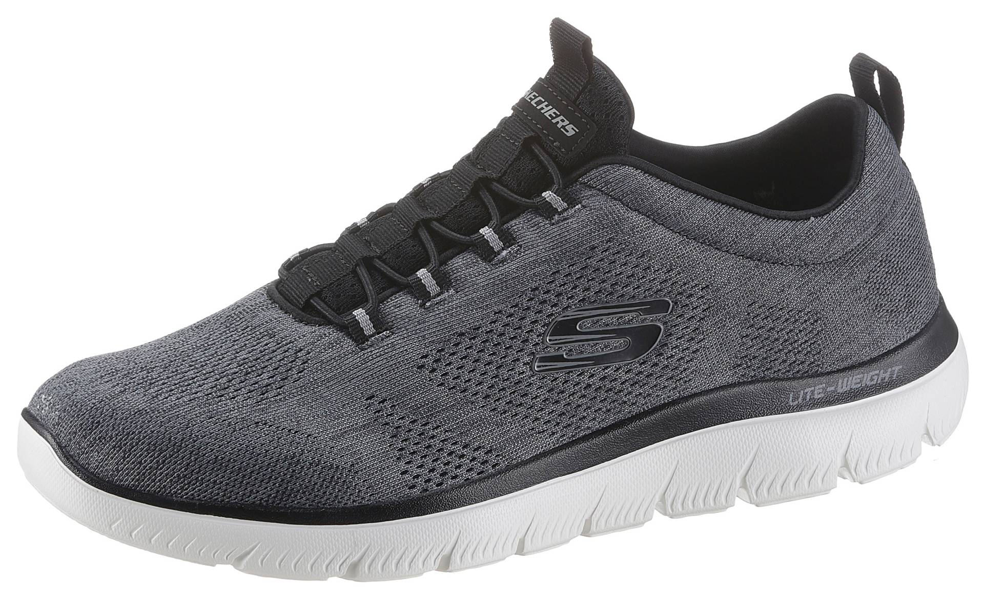 Skechers Slip-On Sneaker »SUMMITS«, Freizeitschuh, Slipper, Komfortschuh mit Gummizug zum Schlupfen von Skechers