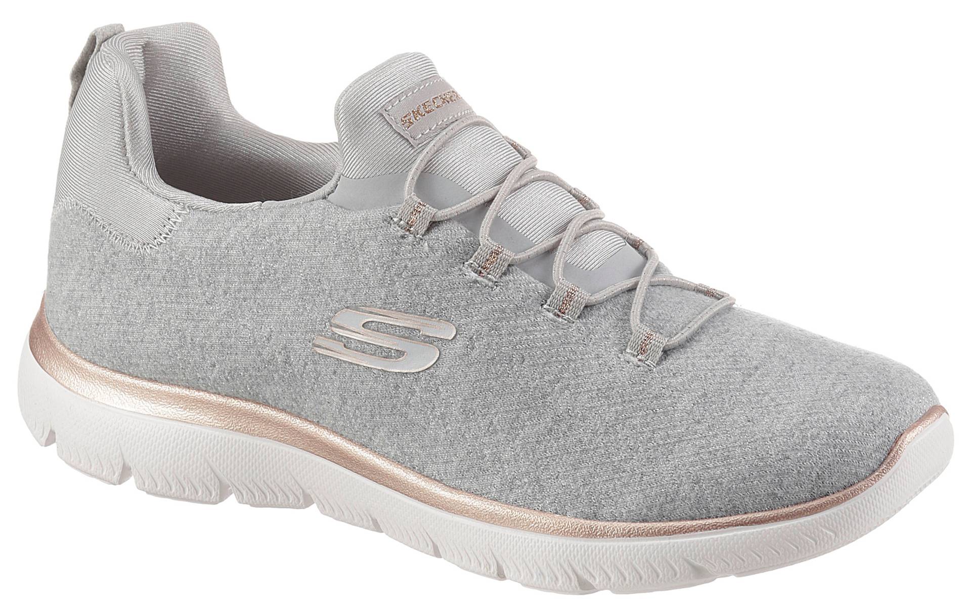 Skechers Slip-On Sneaker »SUMMITS«, Slipper, Schlupfschuh, Freieztschuh mit Memory Foam von Skechers