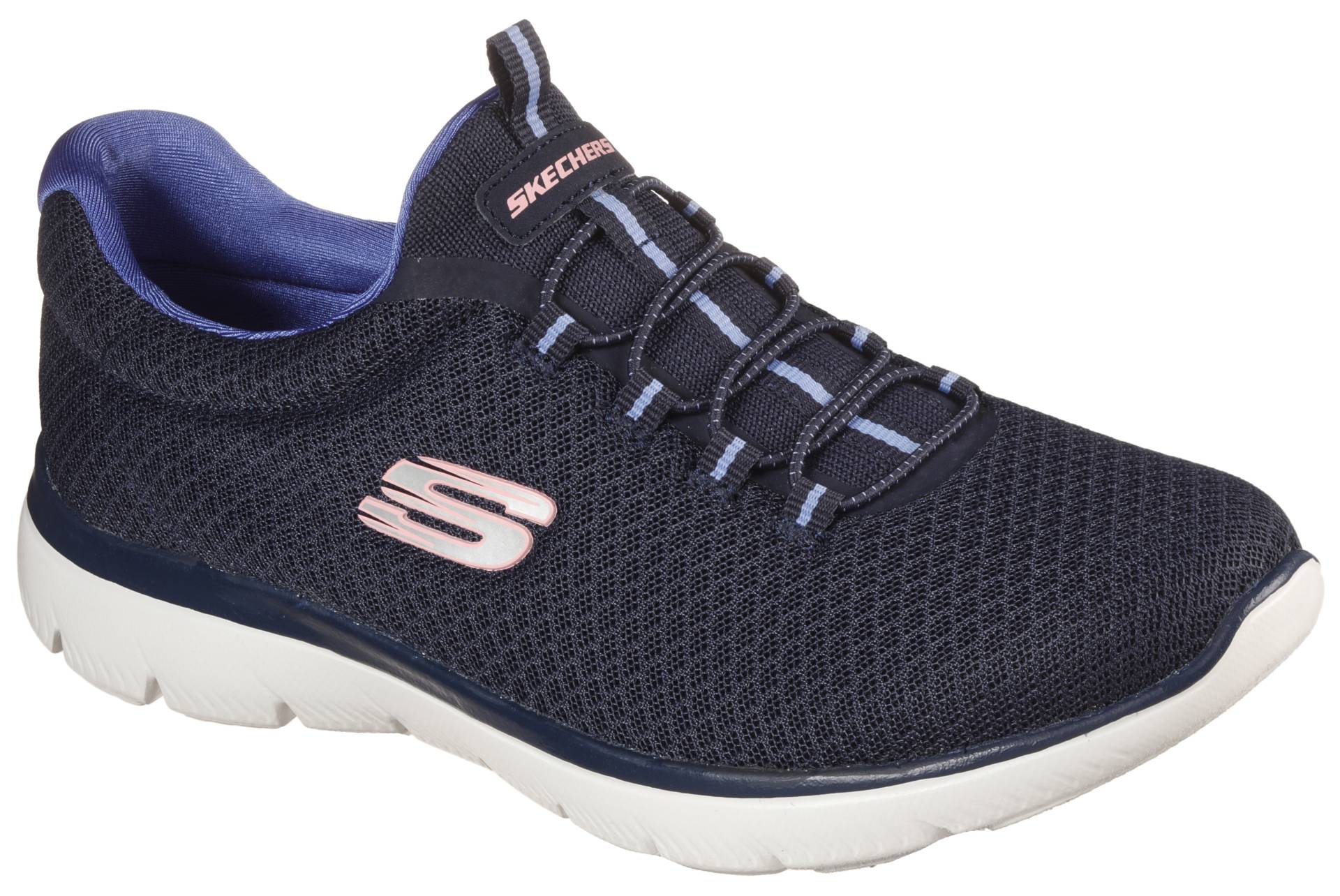 Skechers Slip-On Sneaker »SUMMITS«, Freizeitschuh, Komfortschuh mit stossdämpfender Zwischensohle von Skechers