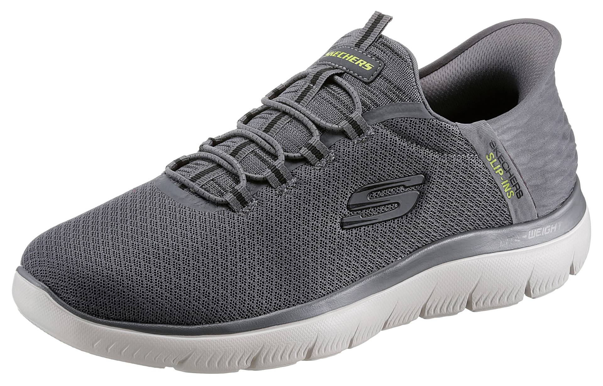 Skechers Slip-On Sneaker »SUMMITS-«, Freizeitschuh mit Slip Ins-Fersenpart für einen leichten Einstieg von Skechers