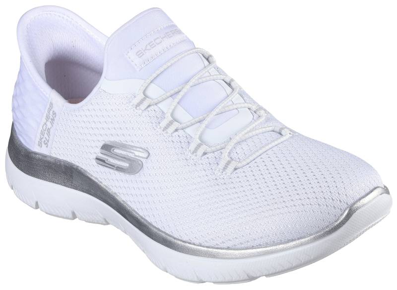 Skechers Slip-On Sneaker »SUMMITS-DIAMOND DREAM«, Schlupfschuh, Freizeitschuh mit praktischer Slip-Ins Funktion von Skechers