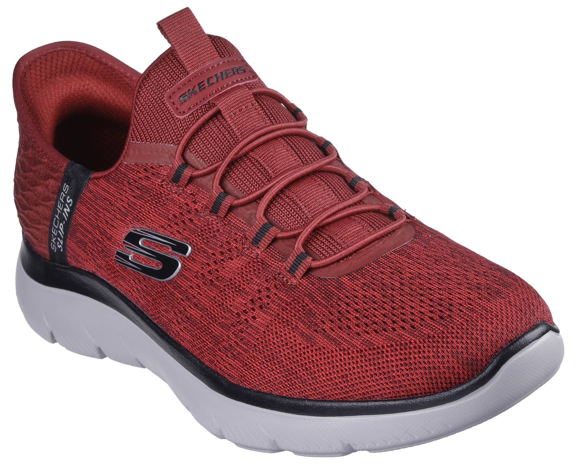 Skechers Slip-On Sneaker »SUMMITS-KEY PACE«, Slipper, Freizeitschuh, Halbschuh in veganer Verarbeitung von Skechers