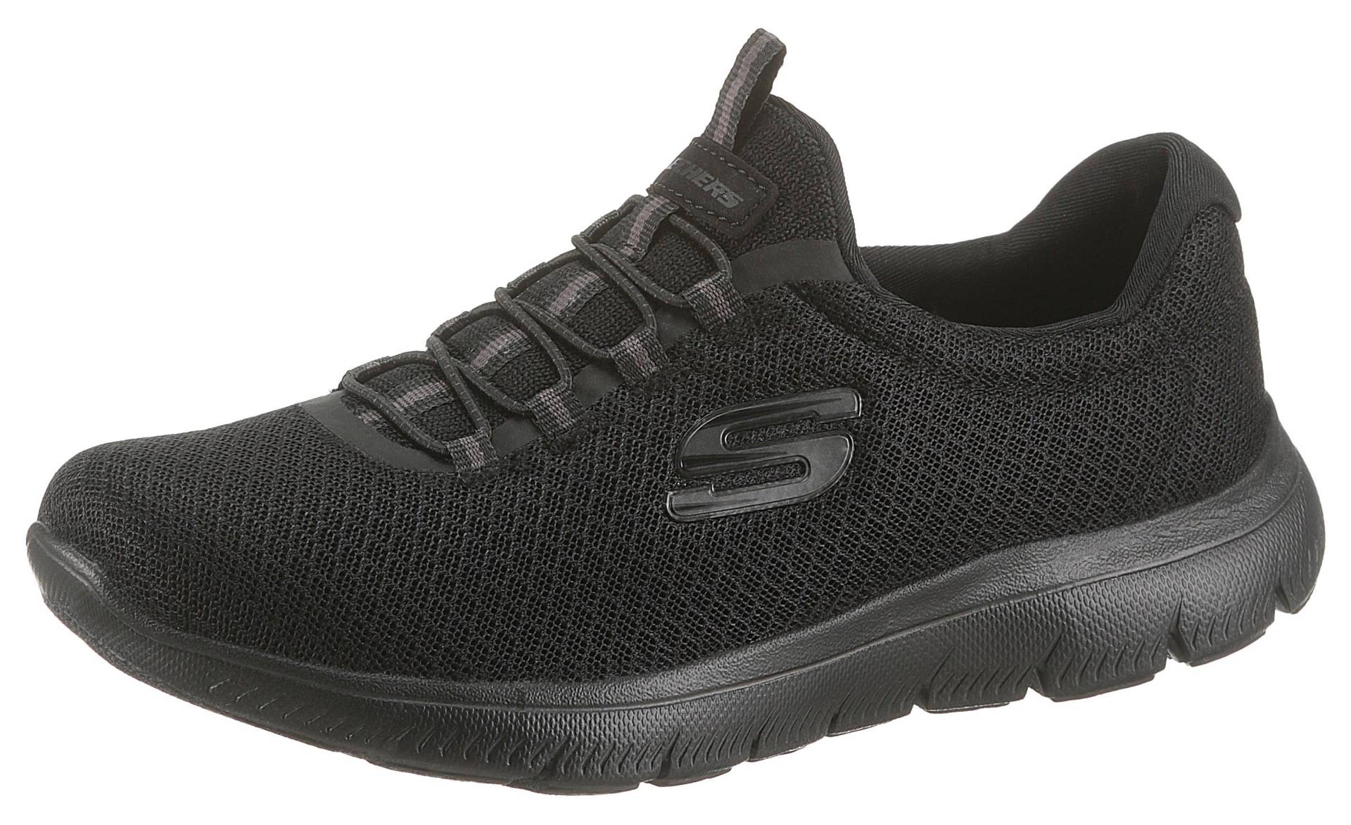 Skechers Slip-On Sneaker »Summits«, Slipper, Freizeitschuh, Komfortschuh mit Gummizug von Skechers