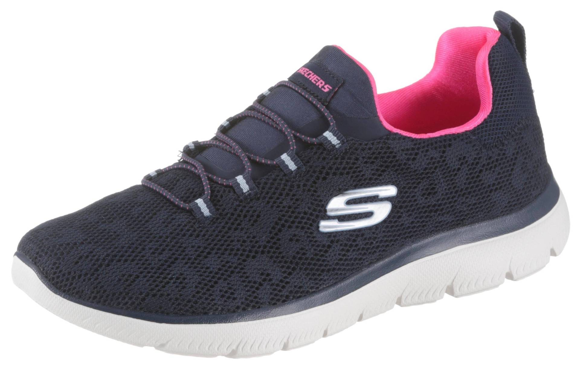 Skechers Slip-On Sneaker »Summits«, Slipper, Freizeitschuh, Komfortschuh mit Memory Foam von Skechers