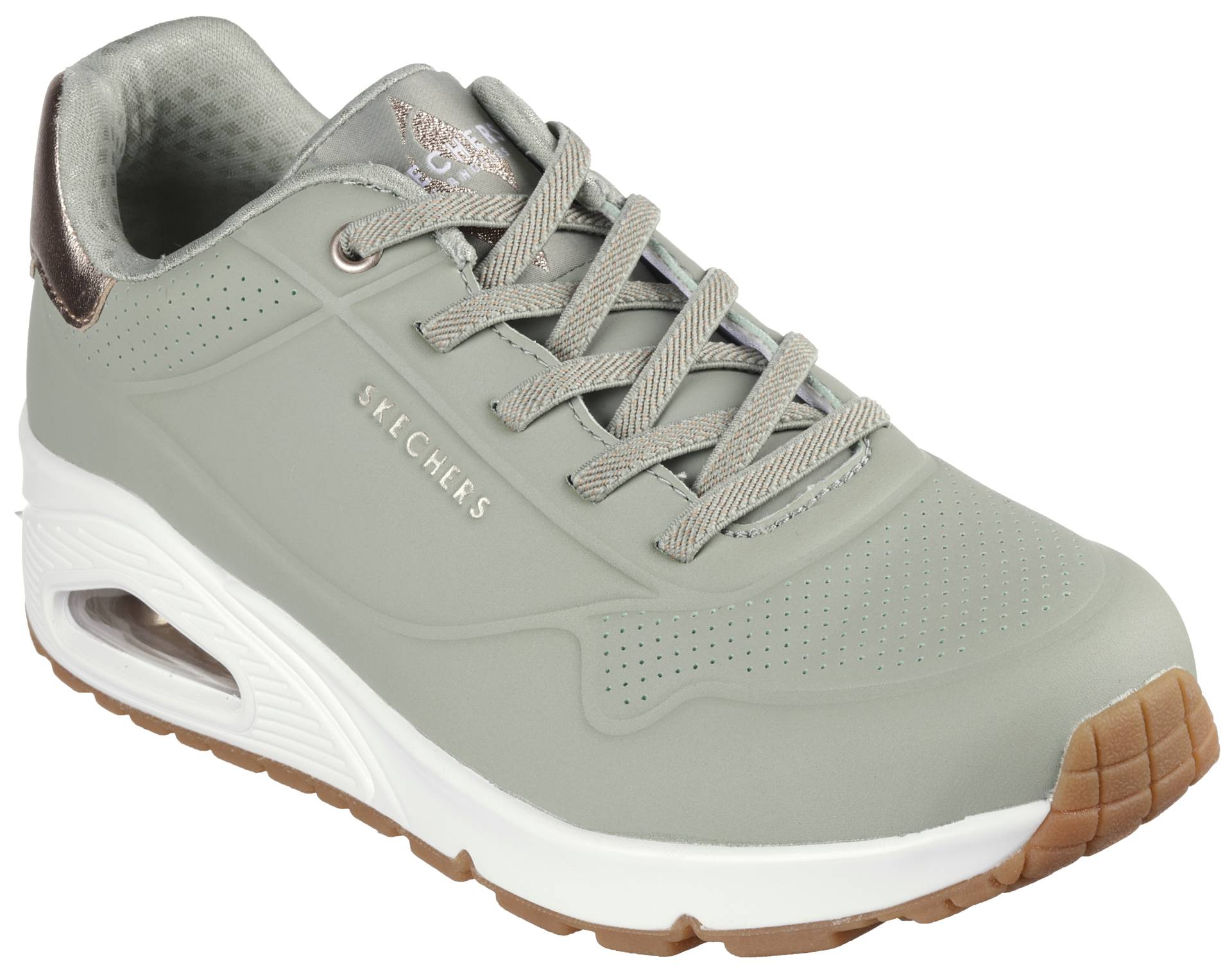 Skechers Slip-On Sneaker »UNO SHIMMER AWAY«, Slipper, Freizeitschuh, Plateausneaker mit modischem Keilabsatz Skechers Slip-On Sneaker »UNO SHIMMER AWAY«, Slipper, Freizeitschuh, Plateausneaker mit modischem Keilabsatz von Skechers