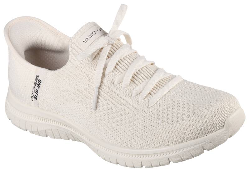 Skechers Slip-On Sneaker »VIRTUE-DIVINITY«, Schlupfschuh, Slipper, Freizeitschuh mit Zierschnürung, zum Schlupfen von Skechers