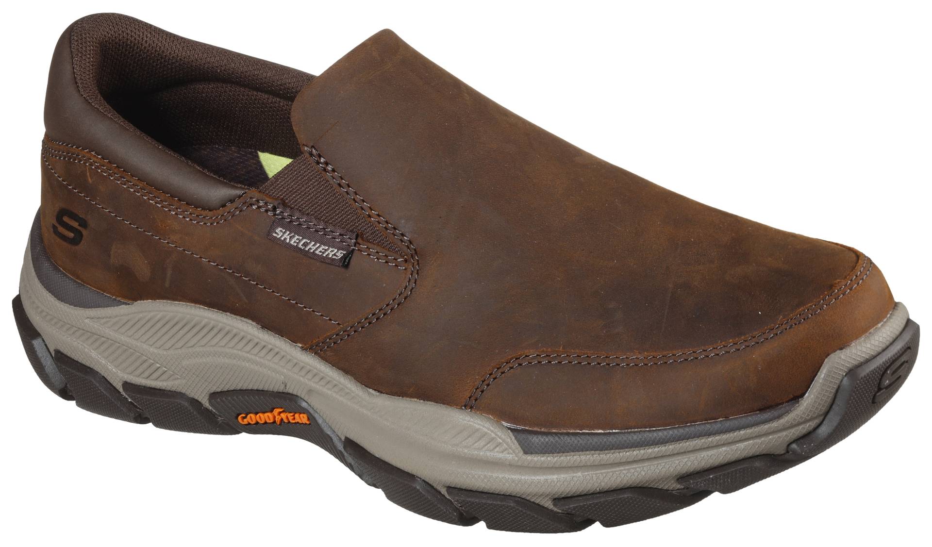 Skechers Slipper »RESPECTED - CALUM«, mit seitlichem Stretcheinsatz von Skechers