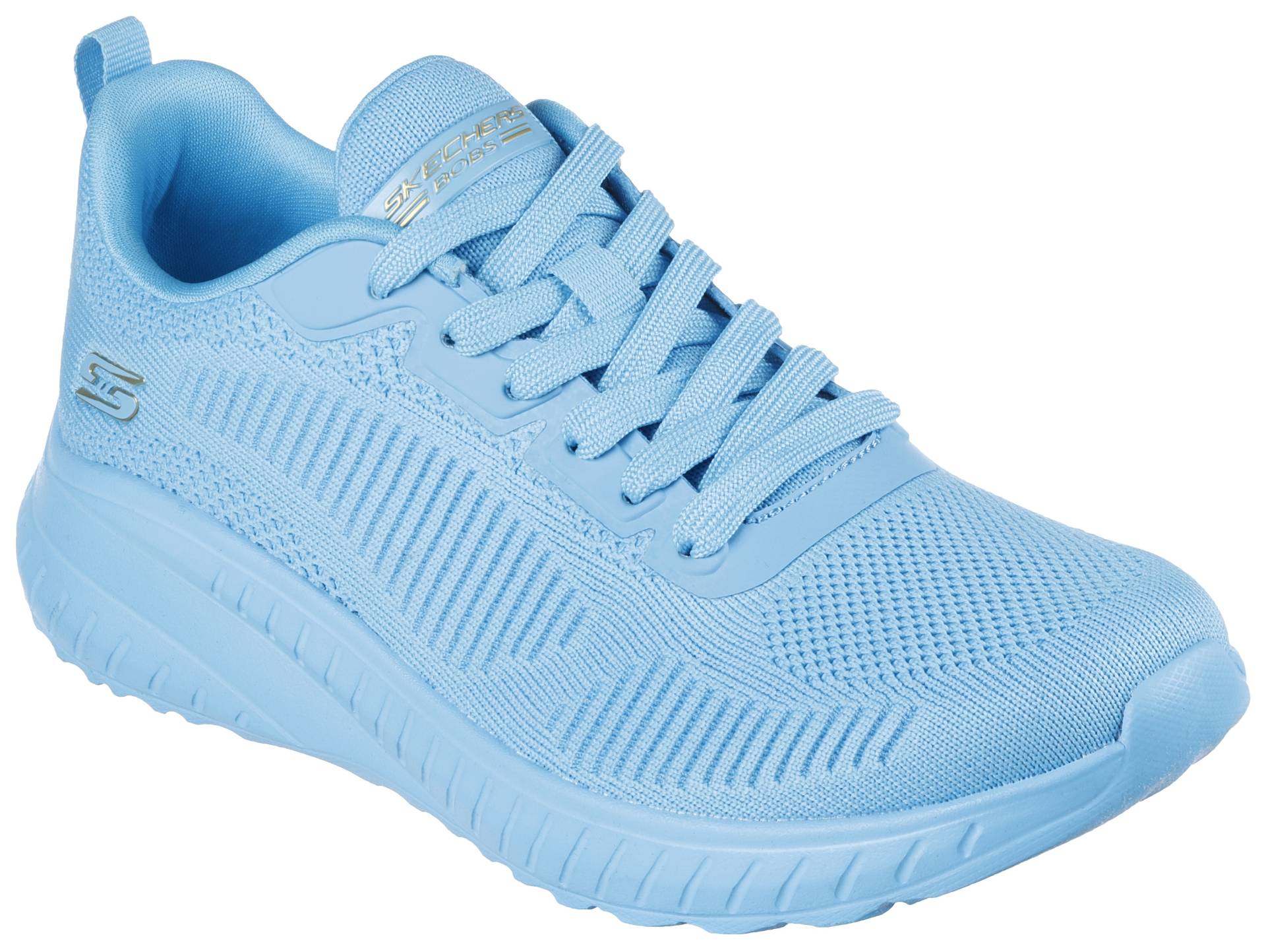 Skechers Sneaker »BOBS SQUAD CHAOS-COOL RYTHMS«, Knitwear-Sneaker, Schnürschuh in veganer Verarbeitung von Skechers