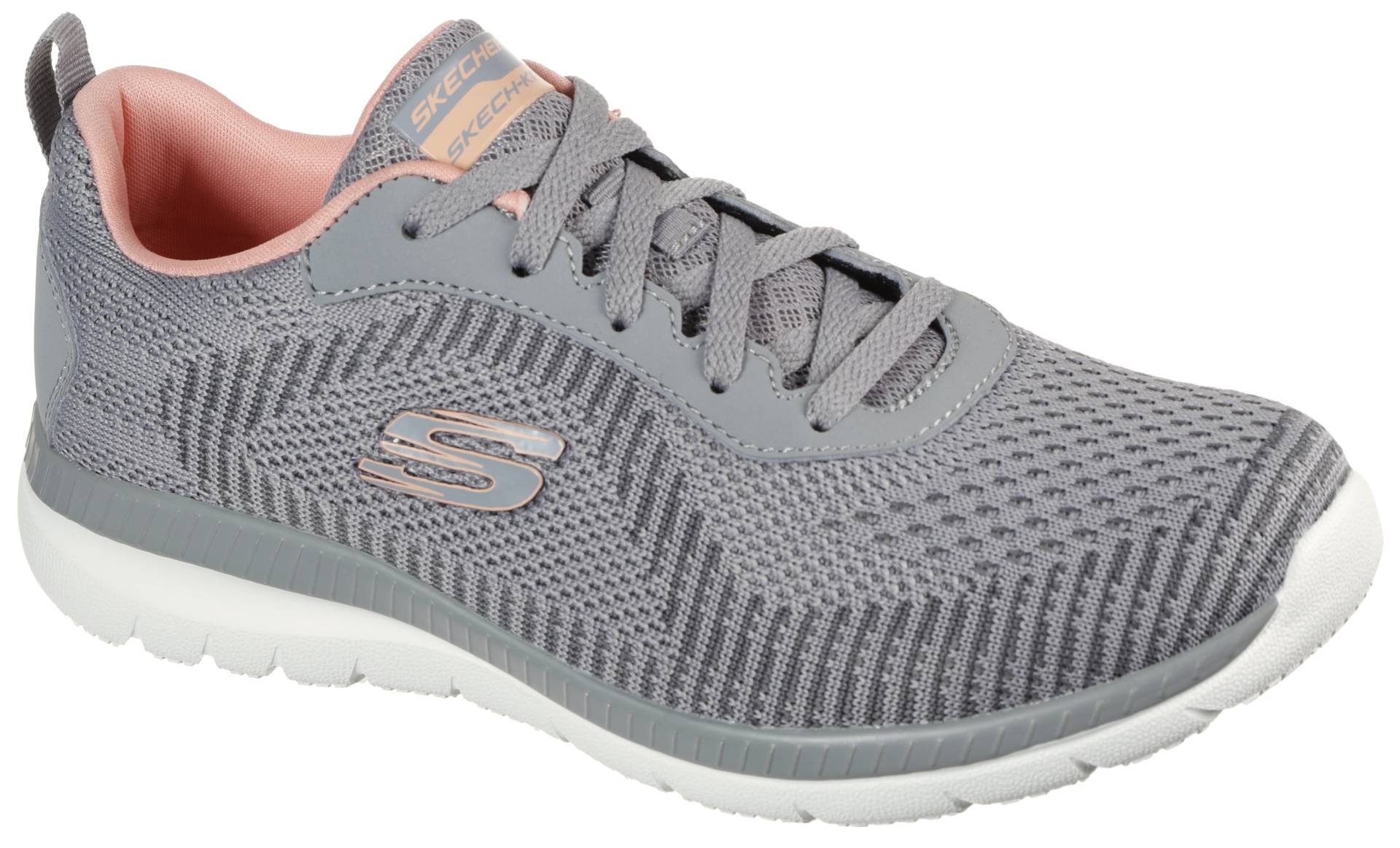 Skechers Sneaker »BOUNTIFUL-PURIST«, in Strick-Optik, Freizeitschuh, Halbschuh, Schnürschuh Skechers Sneaker »BOUNTIFUL-PURIST«, in Strick-Optik, Freizeitschuh, Halbschuh, Schnürschuh von Skechers