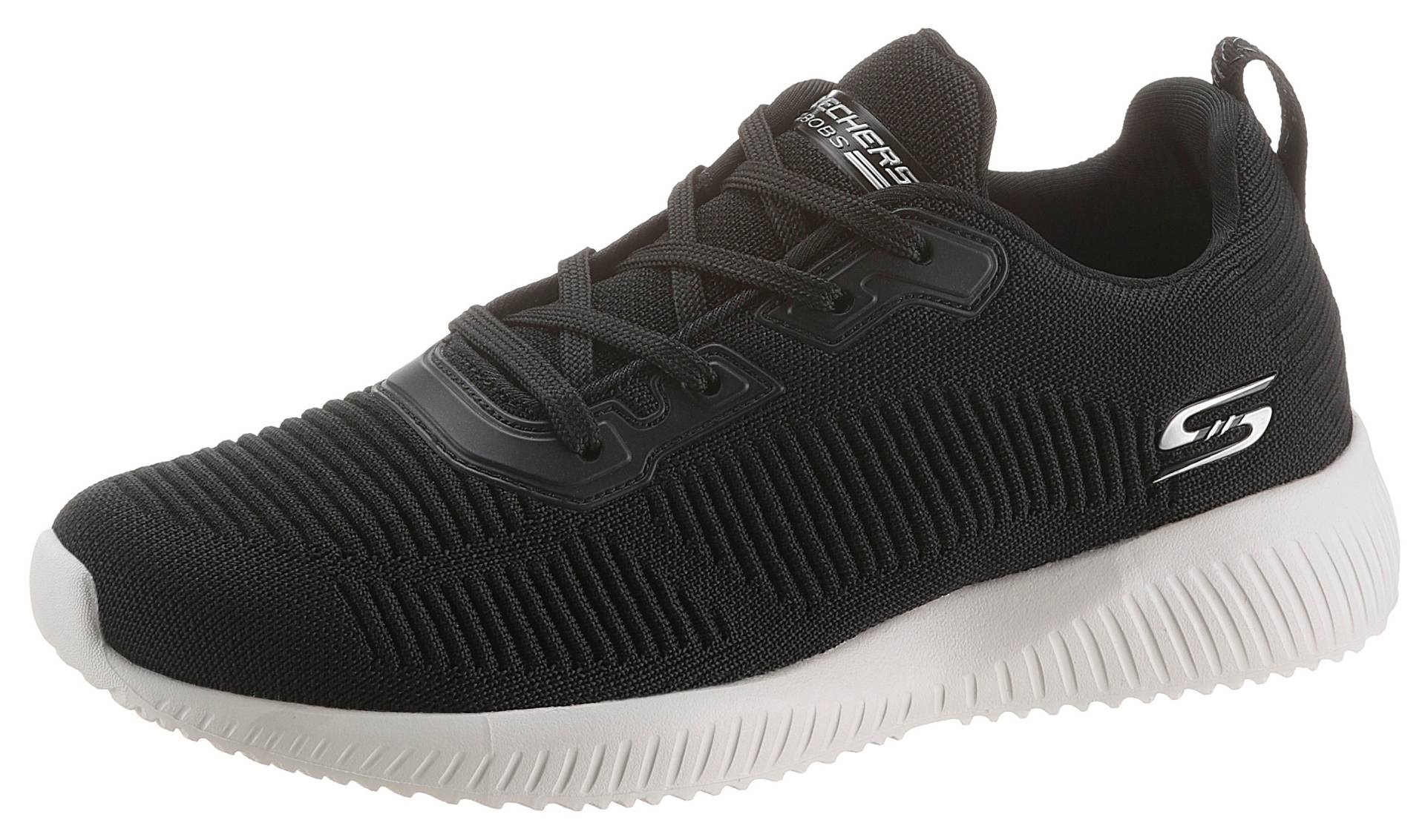 Skechers Sneaker »Bobs Squad - Tough Talk«, mit Skech-Knit, Freizeitschuh, Halbschuh, Schnürschuh von Skechers