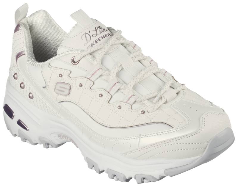 Skechers Sneaker »D'LITES«, mit schönen Metallic-Details, Freizeitschuh, Halbschuh, Schnürschuh von Skechers