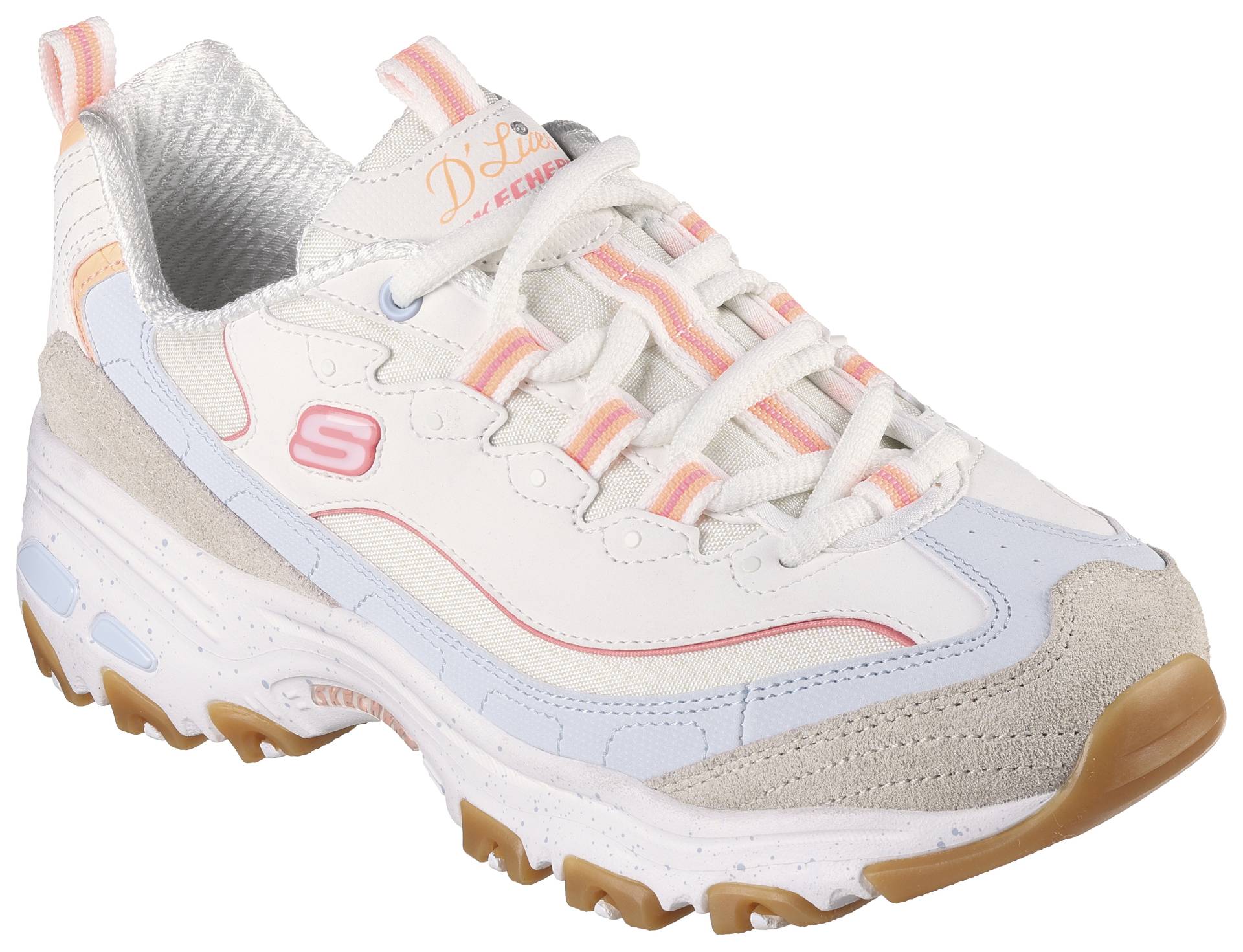 Skechers Sneaker »D'LITES-BOLD VIEWS«, mit Air-Cooled Memory Foam, Freizeitschuh, Halbschuh, Schnürschuh von Skechers