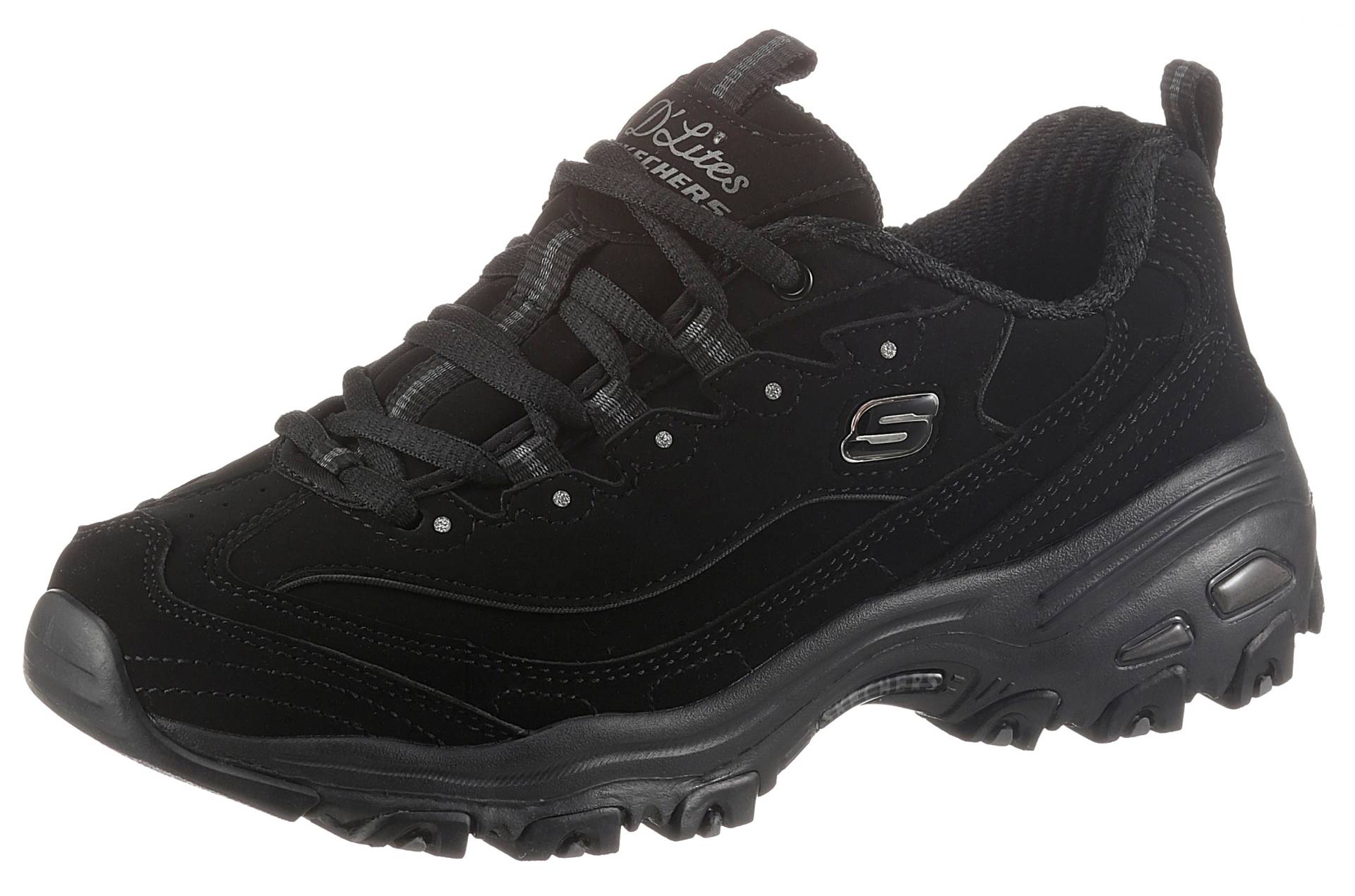 Skechers Sneaker »D'LITES PLAY ON«, mit Air Cooled Memory Foam, Freizeitschuh, Halbschuh, Schnürschuh von Skechers