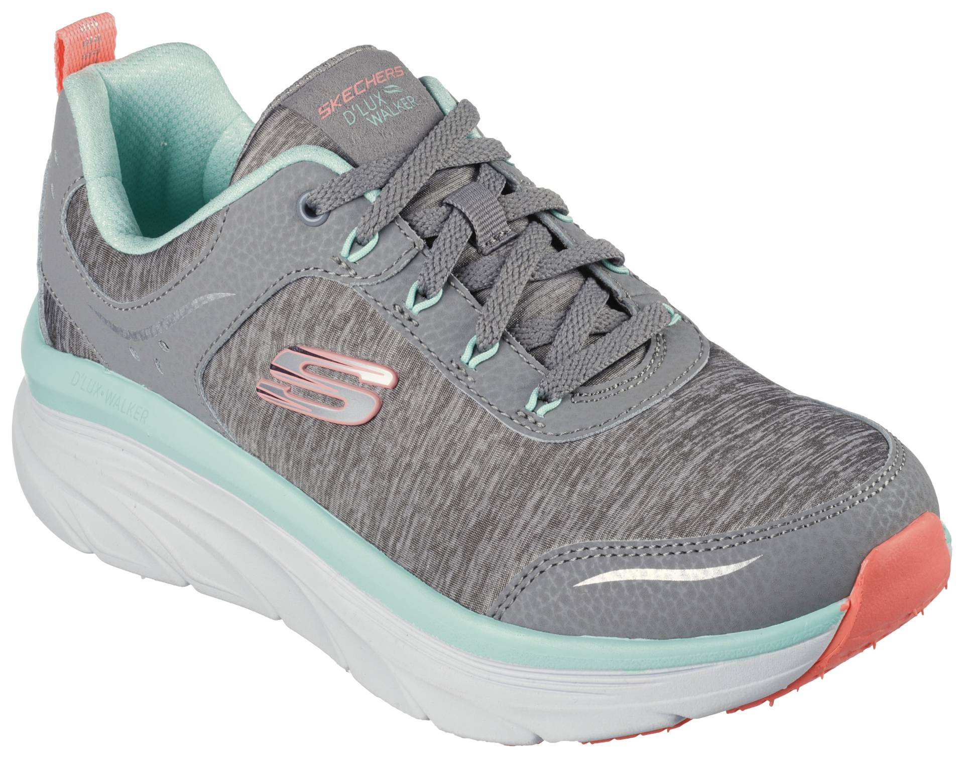 Skechers Sneaker »D'LUX WALKER, COOL GROOVE«, mit Relaxed Fit-Ausstattung, Freizeitschuh, Halbschuh, Schnürschuh von Skechers