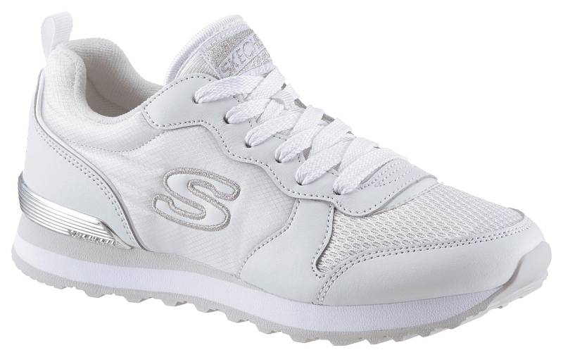 Skechers Sneaker »Goldfarben´n Gurl«, Freizeitschuh, Halbschuh, Schnürschuh mit Metallic-Details von Skechers