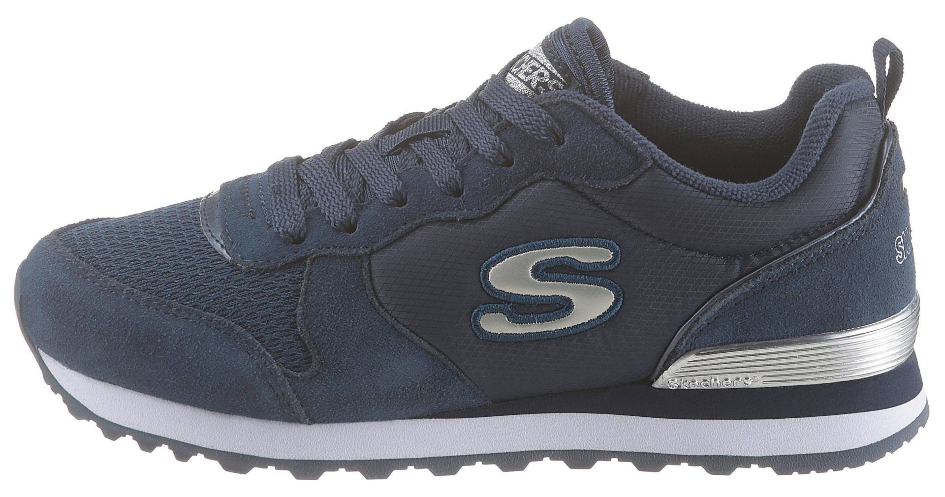 Skechers Sneaker »OG 85 - GOLDN GURL«, Schnürschuh, Original-Retro-Jogginschuh mit Air-Cooled Memory Foam® von Skechers