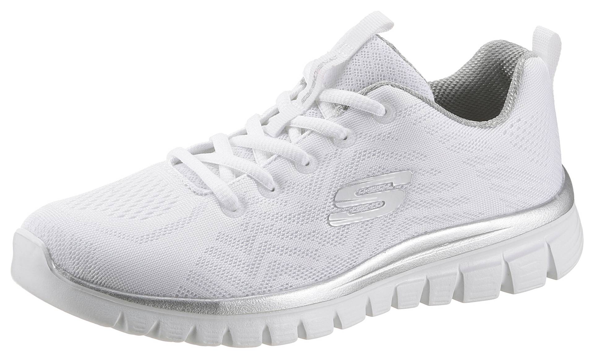 Skechers Sneaker »Graceful - Get Connected«, Freizeitschuh, Halbschuh, Schnürschuh mit Memory Foam von Skechers