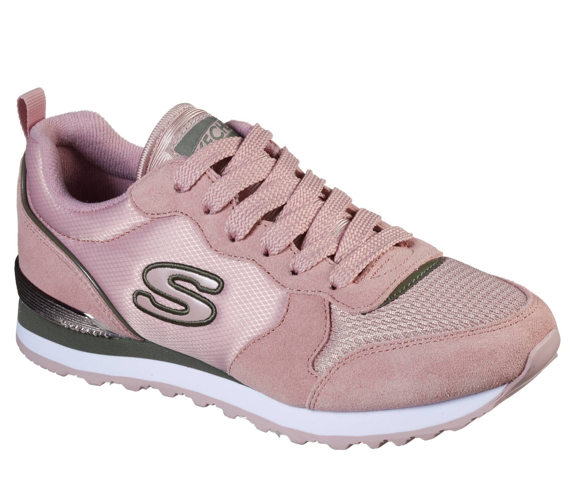 Skechers Sneaker »Nylon Quarter Lace Up Jogger«, im modischen Kontrastlook, Freizeitschuh, Halbschuh, Schnürschuh von Skechers