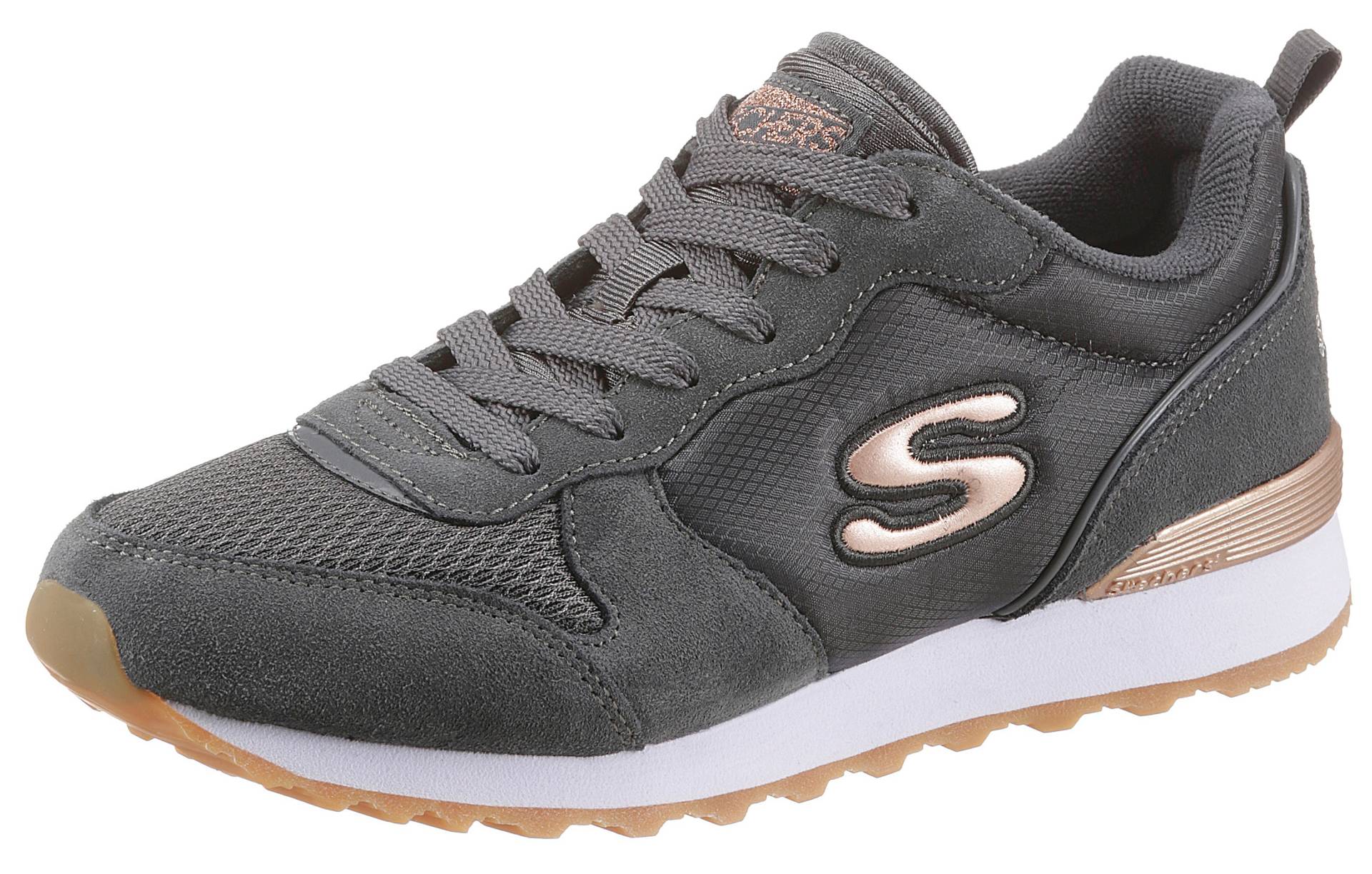 Skechers Sneaker »OG 85 - GOLDN GURL«, Freizeitschuh, Halbschuh, Schnürschuh mit Air-Cooled Memory Foam von Skechers