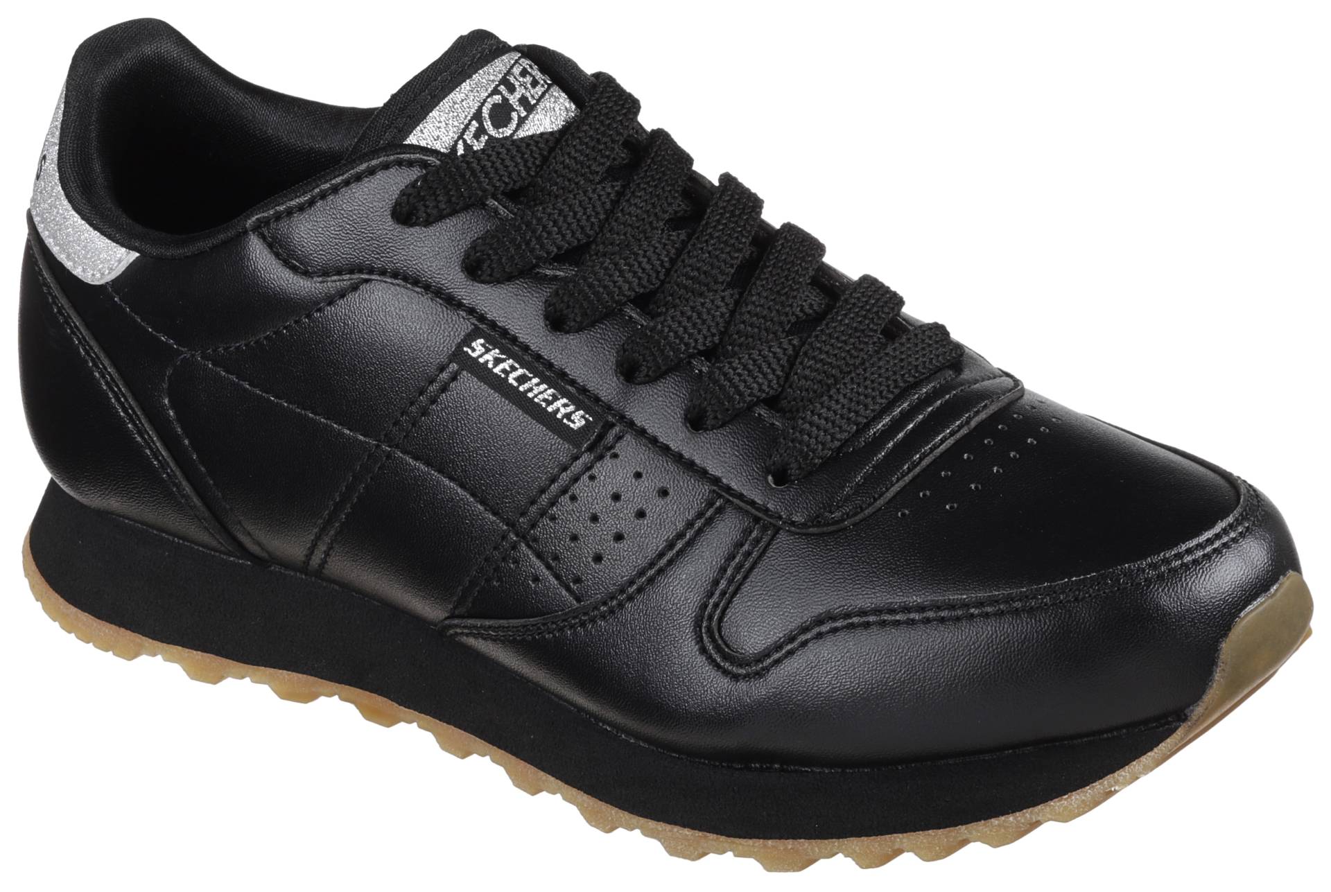 Skechers Sneaker »OG 85 - OLD SCHOOL COOL vegan«, mit Glitzer, Freizeitschuh, Halbschuh, Schnürschuh Skechers Sneaker »OG 85 - OLD SCHOOL COOL vegan«, mit Glitzer, Freizeitschuh, Halbschuh, Schnürschuh von Skechers