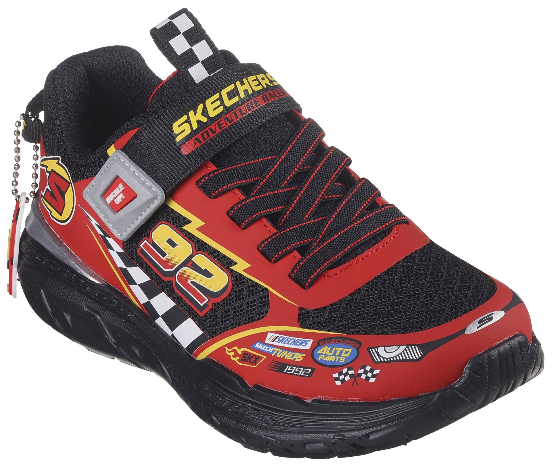 Skechers Sneaker »SKECH TRACKS«, Sneaker, Freizeitschuh, Klettschuh mit Rennwagen-Design von Skechers