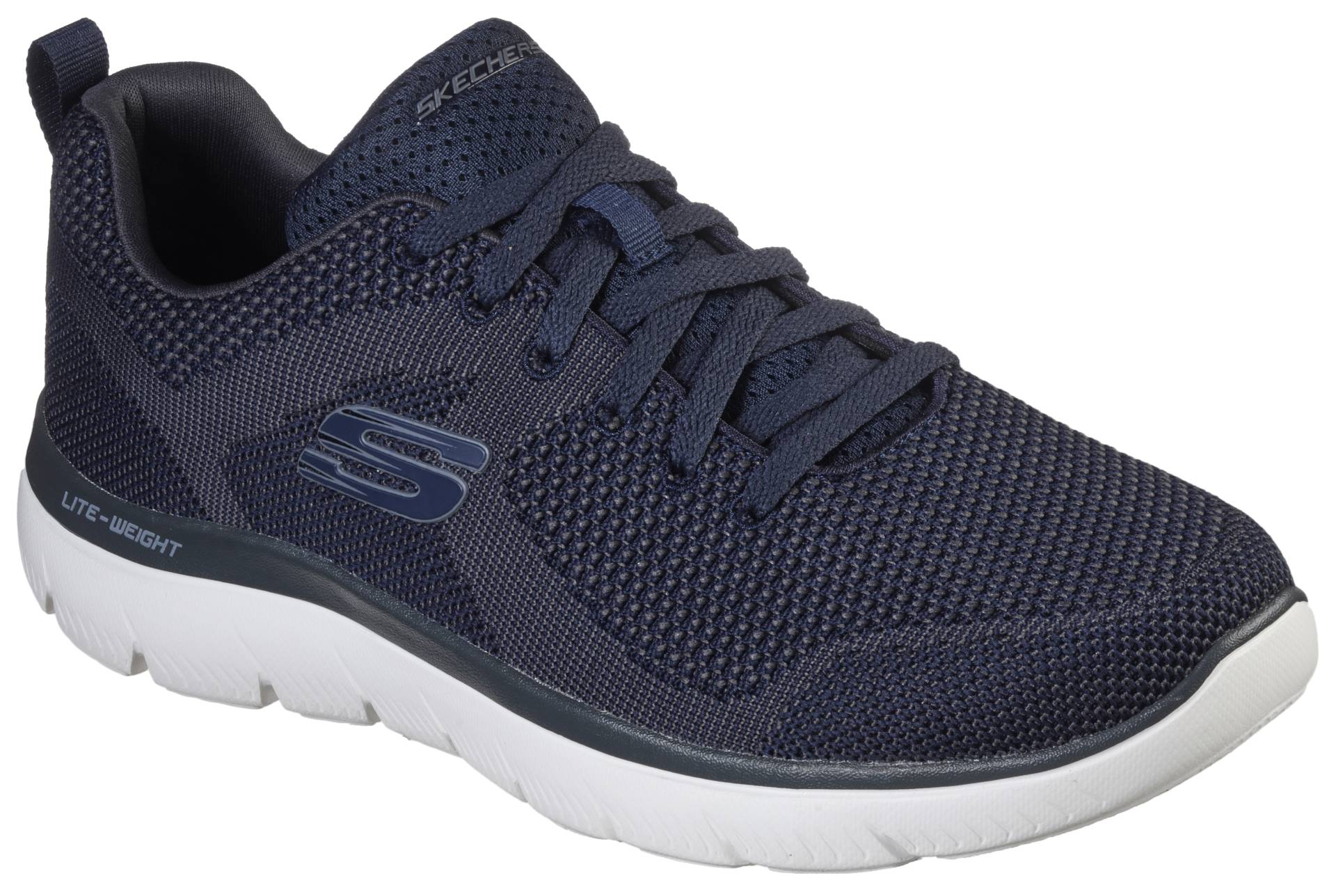 Skechers Sneaker »SUMMITS«, mit gepolstertem Schaftrand, Freizeitschuh, Halbschuh, Schnürschuh von Skechers