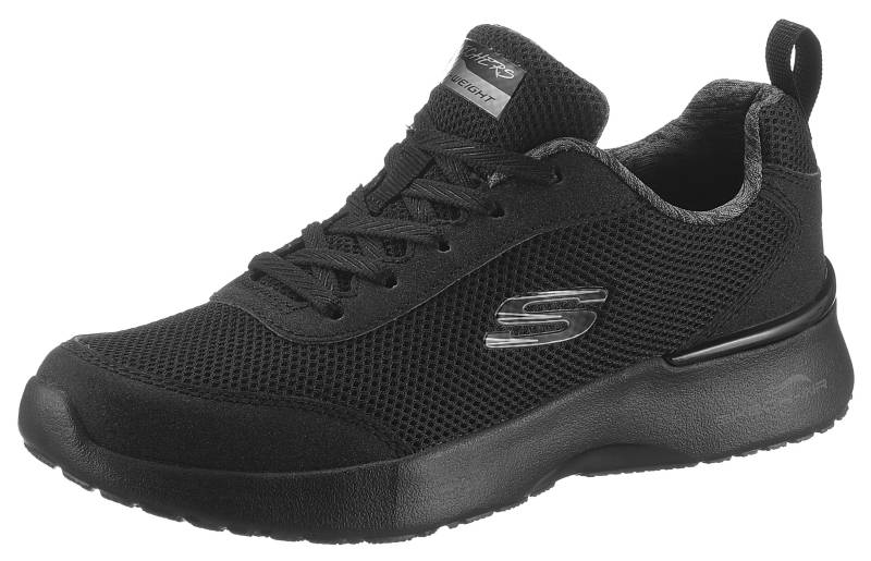 Skechers Sneaker »Skech-Air Dynamight - Fast Brake«, Metallic-Element an der Ferse, Freizeitschuh, Halbschuh, Schnürschuh von Skechers