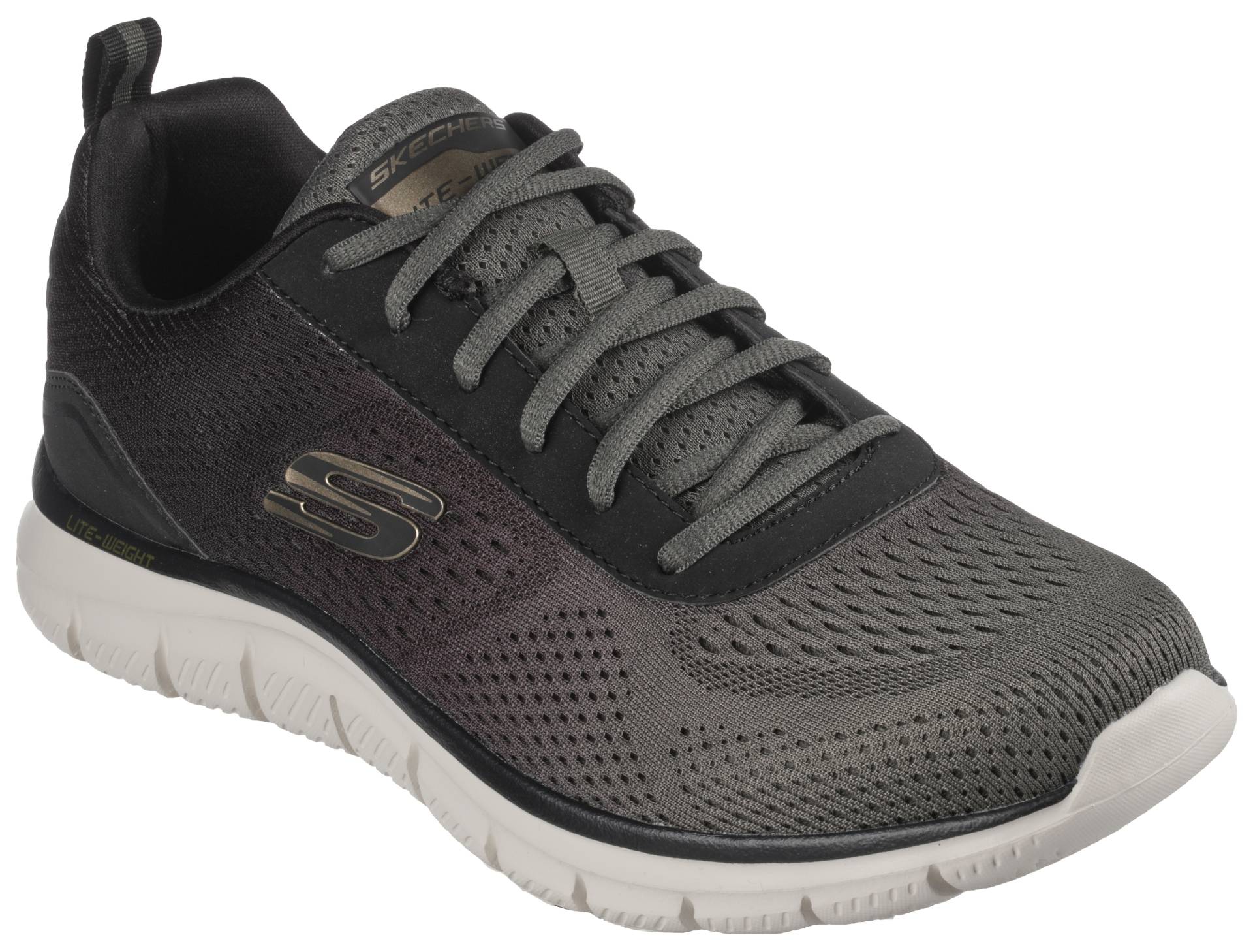 Skechers Sneaker »TRACK«, mit dezenten Kontrast-Details, Freizeitschuh, Halbschuh, Schnürschuh von Skechers