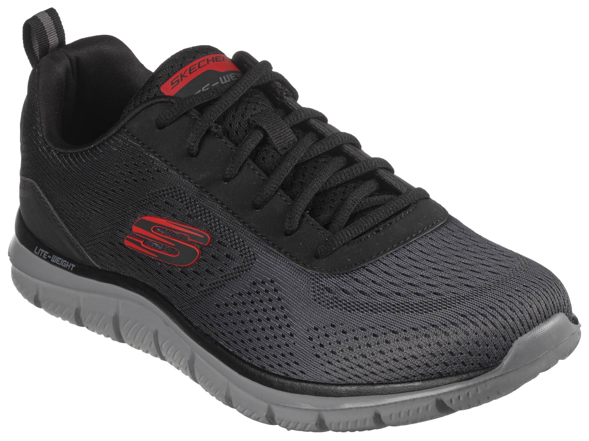 Skechers Sneaker »TRACK«, mit dezenten Kontrast-Details, Freizeitschuh, Halbschuh, Schnürschuh von Skechers