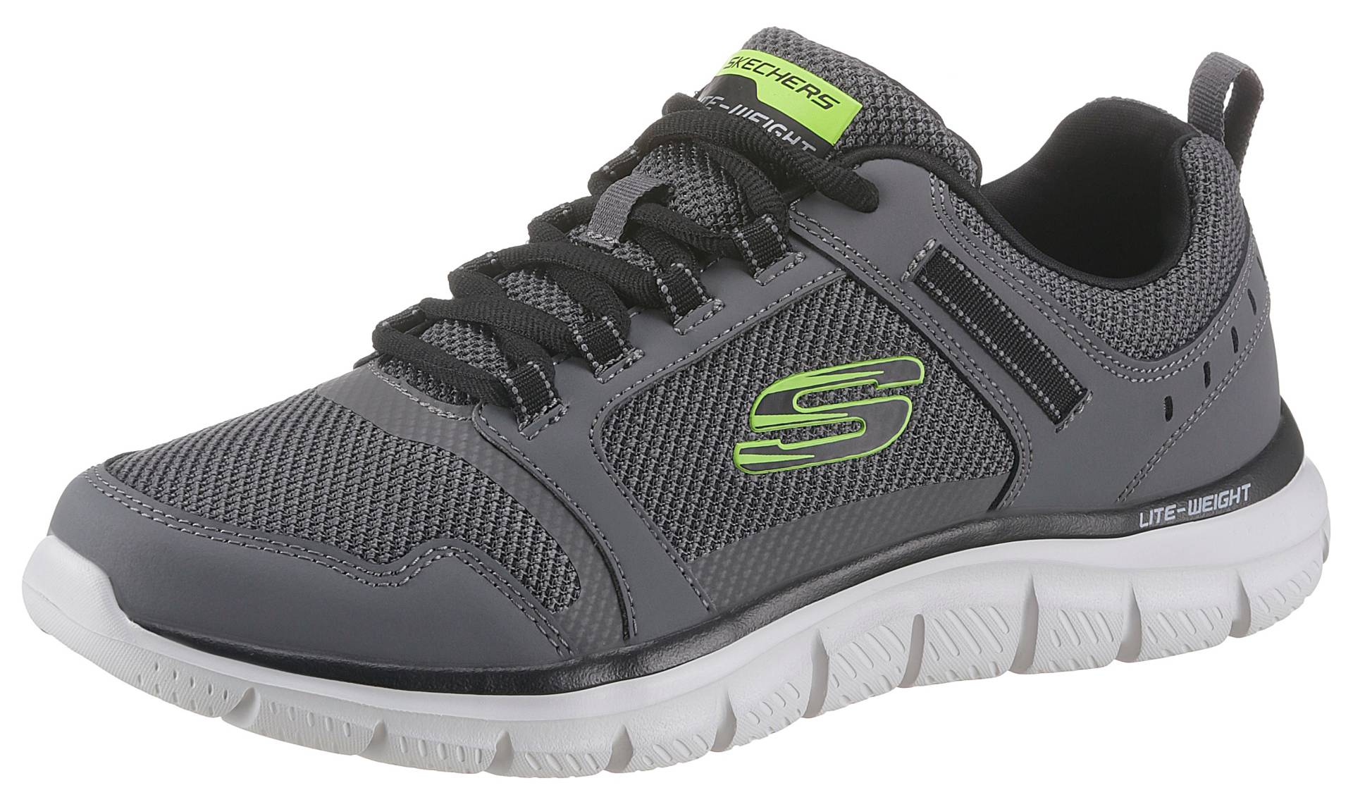 Skechers Sneaker »TRACK-KNOCKHILL«, mit gepolsterter Innensohle, Freizeitschuh, Halbschuh, Schnürschuh von Skechers