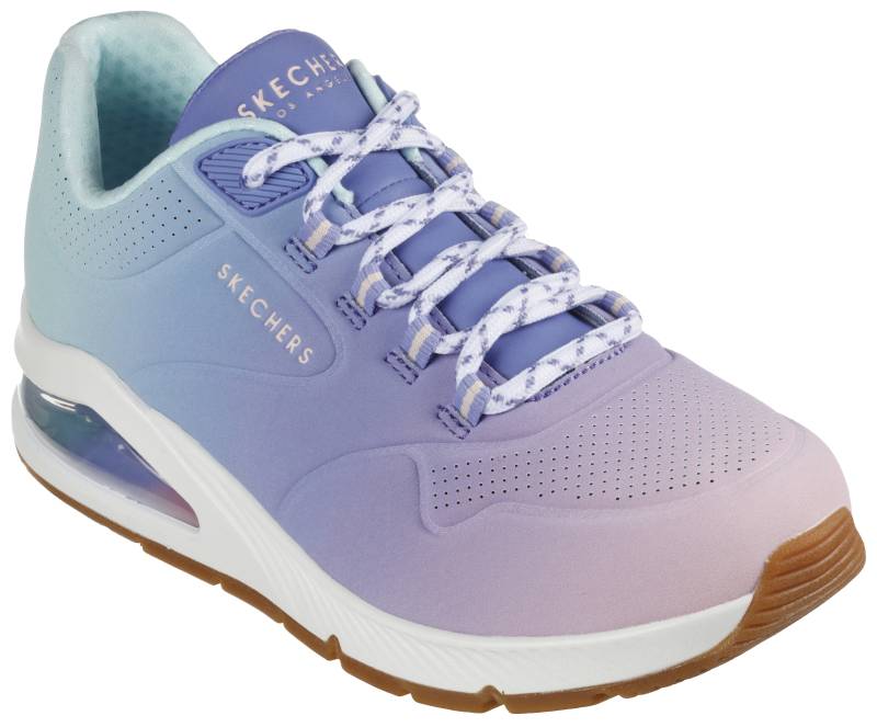 Skechers Sneaker »UNO 2 OMBRE AWAY«, in leuchtender Farbkombi, Freizeitschuh, Halbschuh, Schnürschuh von Skechers