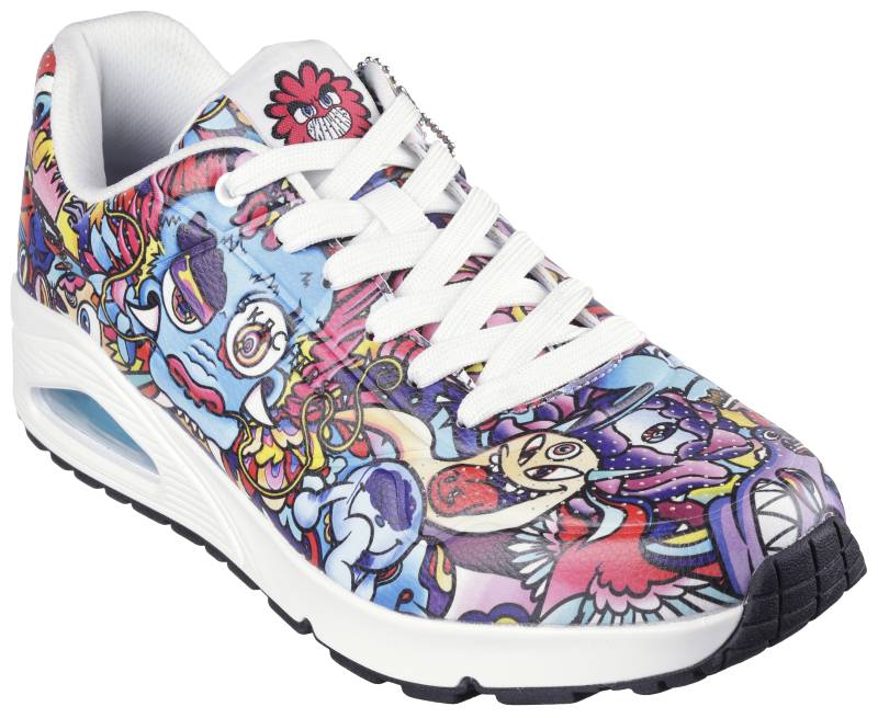 Skechers Sneaker »UNO - COLOR DOODLE«, Keilsneaker, Schnürschuh, Retro Sneaker mit einzigartigem Print Skechers Sneaker »UNO - COLOR DOODLE«, Keilsneaker, Schnürschuh, Retro Sneaker mit einzigartigem Print von Skechers