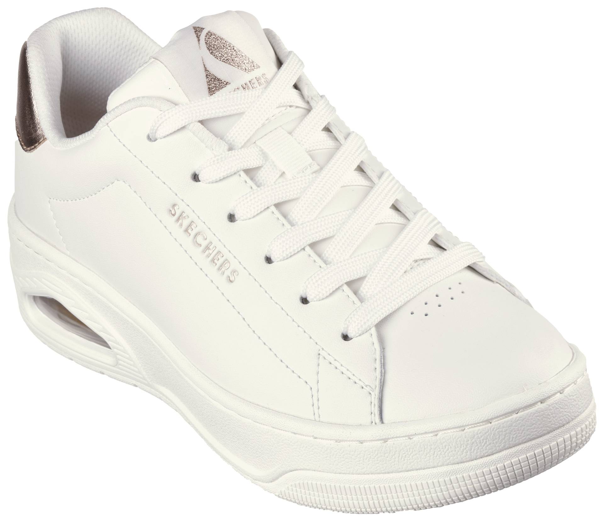 Skechers Sneaker »UNO COURT«, mit Metallic-Applikation, Freizeitschuh, Halbschuh, Schnürschuh von Skechers