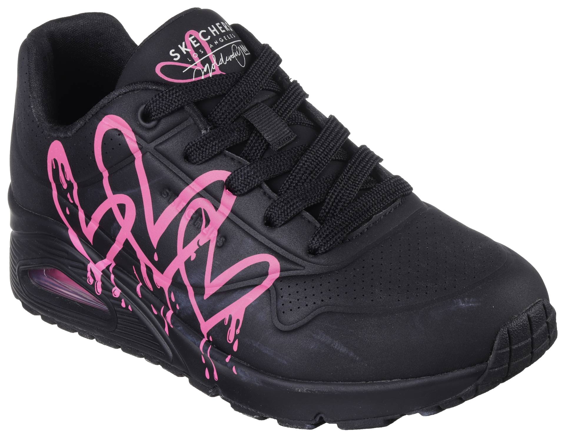 Skechers Sneaker »UNO DRIPPING IN LOVE«, mit Herzen-Graffity-Print, Freizeitschuh, Halbschuh, Schnürschuh Skechers Sneaker »UNO DRIPPING IN LOVE«, mit Herzen-Graffity-Print, Freizeitschuh, Halbschuh, Schnürschuh von Skechers