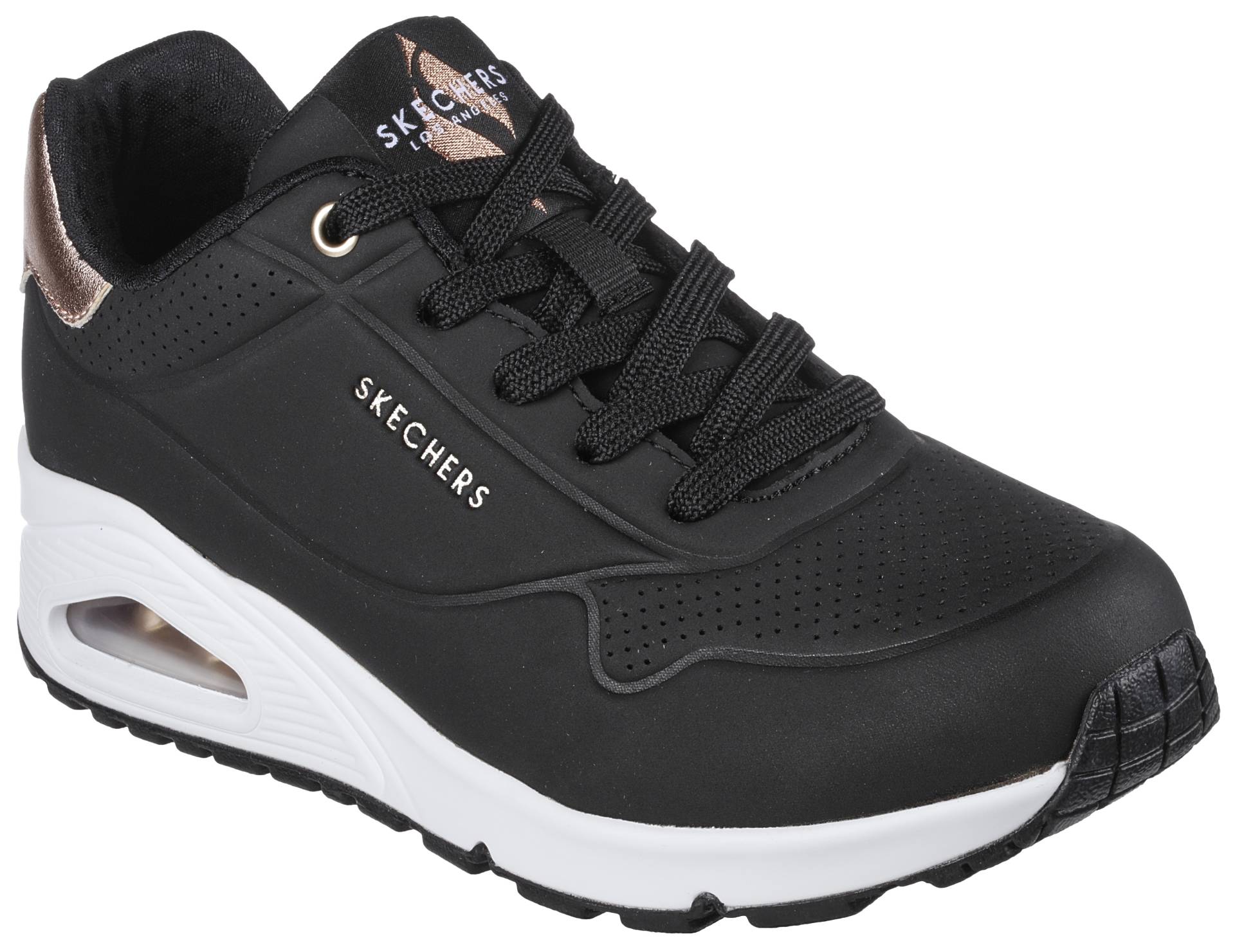 Skechers Sneaker »UNO GOLDEN AIR«, Freizeitschuh, Halbschuh, Schnürschuh mit Metallic-Einsatz Skechers Sneaker »UNO GOLDEN AIR«, Freizeitschuh, Halbschuh, Schnürschuh mit Metallic-Einsatz von Skechers