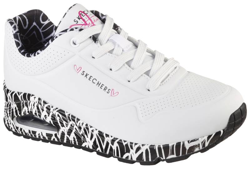 Skechers Sneaker »UNO LOVING LOVE«, Freizeitschuh, Halbschuh, Schnürschuh mit Luftkammersohle von Skechers